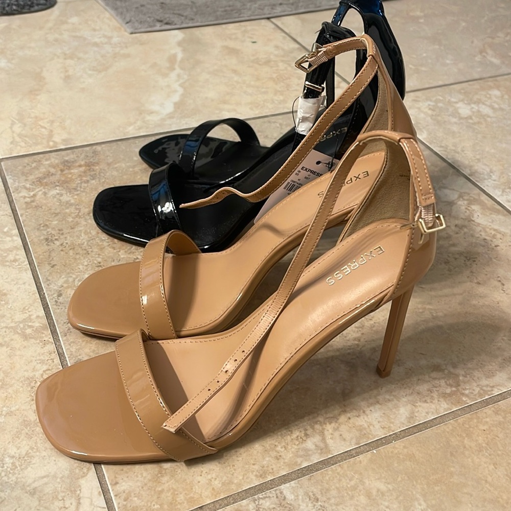 2 pairs of heels brand new from express